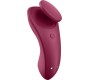 Satisfyer Sexy Secret Panty Vibrator Wine Red