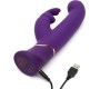 Fifty Shades Of Grey Greedy Girl Vibe with Thrusiting Movements G-Spot Stimulator and Rabbit Purple