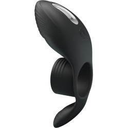 Prettylove Vibrating Penis Ring USB Silicone