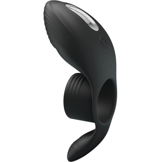 Prettylove Vibrating Penis Ring USB Silicone