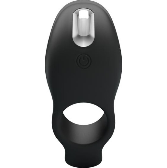 Prettylove Vibrating Penis Ring USB Silicone