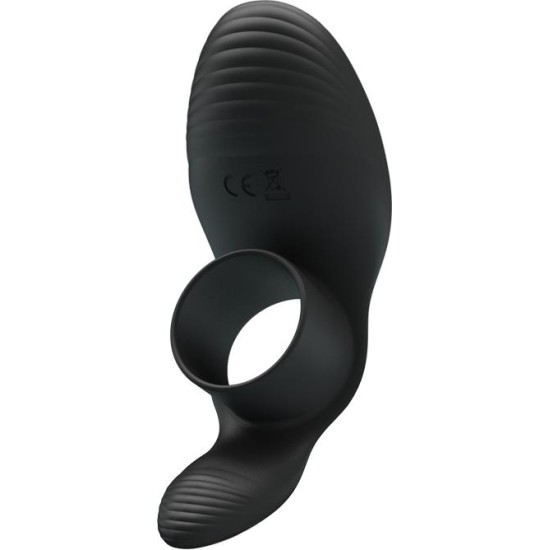 Prettylove Vibrating Penis Ring USB Silicone