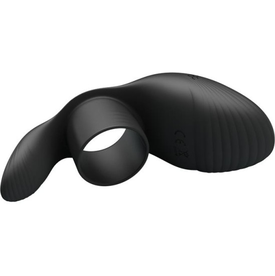 Prettylove Vibrating Penis Ring USB Silicone