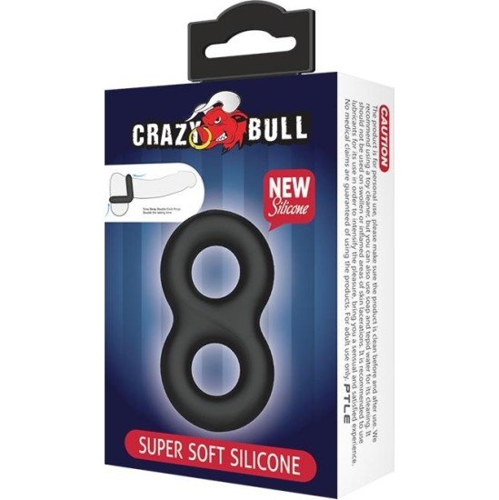 Crazy Bull Double Cock Ring