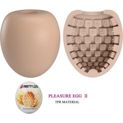 Prettylove Masturbator Egg Pleasure Egg II Orange