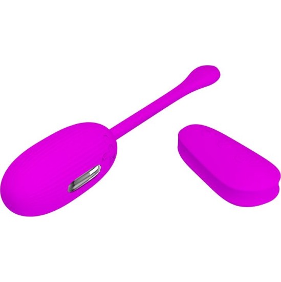 Prettylove Shock Fun Vibrating Egg with Electro Shock and Remote Control