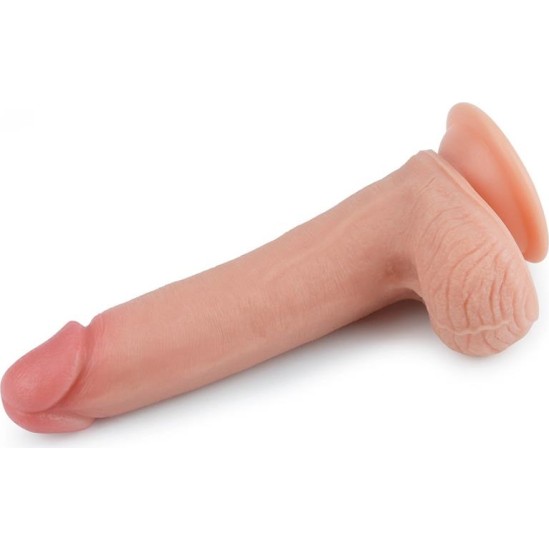 Lovetoy Dildo Nature 8 Liquid Silicone Flesh