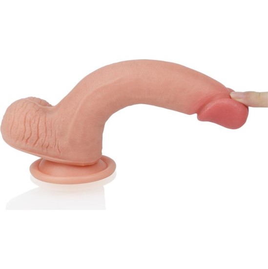 Lovetoy Dildo Nature 8 Liquid Silicone Flesh
