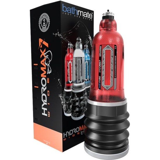 Bathmate Penis Pump Hydromax7 Wide Boy Red