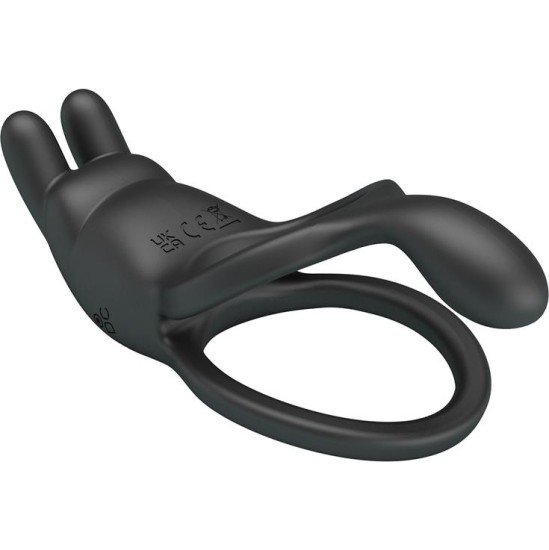 Prettylove Seth Vibrating Double Cock Ring