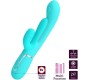 Prettylove Shania Tripple Rabbit Vibrator Turquoise