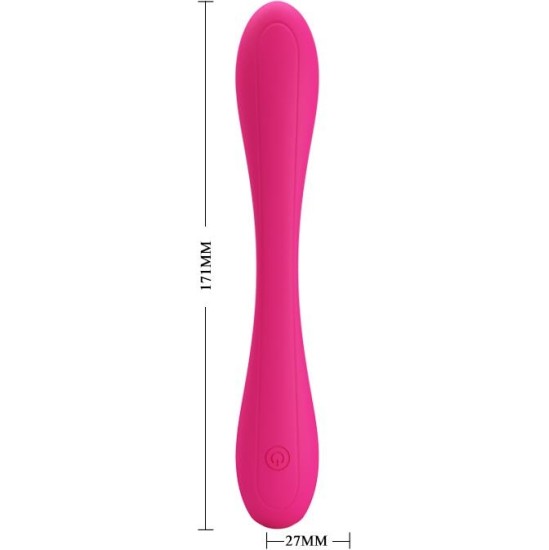 Prettylove Yedda Vibrator Bendable Pink