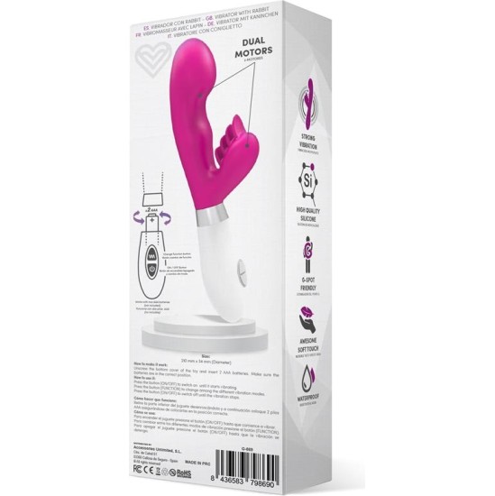 Latetobed Sliper Rabbit Vibe Silicone Pink