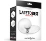 Latetobed Bdsm Line Metal Butt Plug with Foxy Tail Velvet Touch 40 cm White