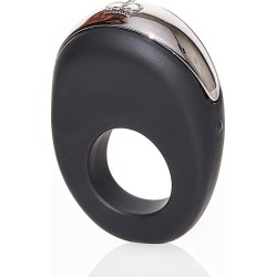 Hot Octopuss Vibrating Penis Ring Atom Black