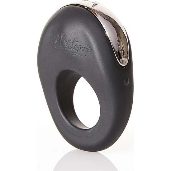 Hot Octopuss Vibrating Penis Ring Atom Black