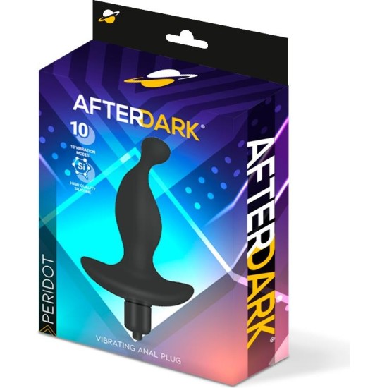 Afterdark Peridot Vibrating Anal Plug