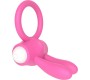 Lovetoy Vibrating Cockring Power Clit Pink