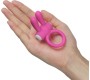 Lovetoy Vibrating Cockring Power Clit Pink