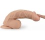 Lovetoy Dildo Real Extreme Dildo with Vibration 9 Flesh