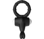 Lovetoy Vibrating Cockring Power Clit Black