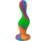 A-Gusto Silicone Butt Plug Multi Color