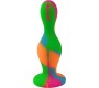A-Gusto Silicone Butt Plug Multi Color