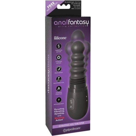 Anal Fantasy Elite Anal Stimulator with Vibration, Rotation and Up and Down