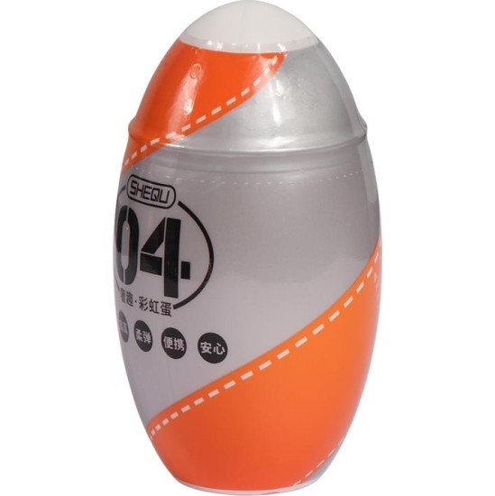 Shequ Masturbator Rainbow Orange