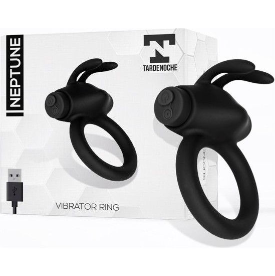 Tardenoche Neptune Vibrating Ring Silicone Rechargable USB