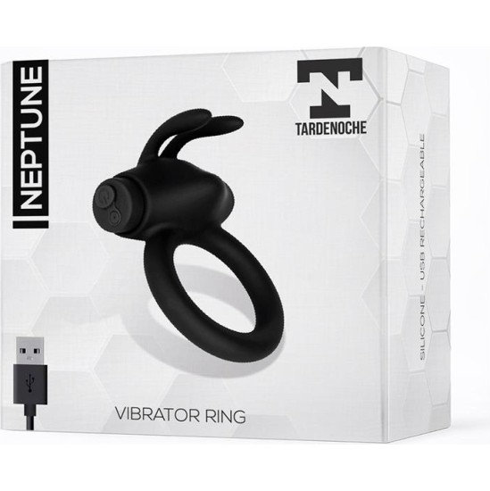 Tardenoche Neptune Vibrating Ring Silicone Rechargable USB