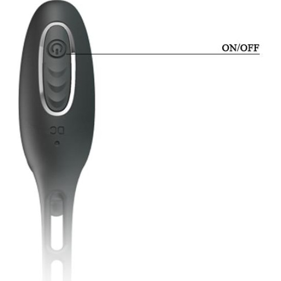 Prettylove Butt Plug and Penis Ring with Vibration