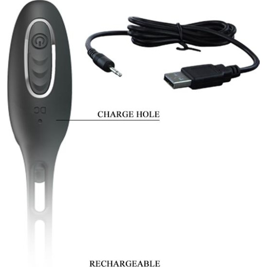 Prettylove Butt Plug and Penis Ring with Vibration