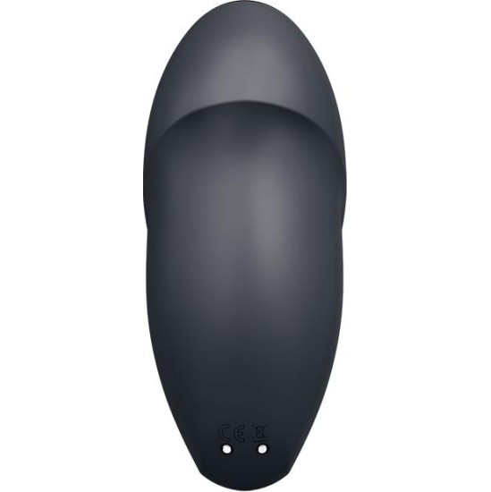 Satisfyer Tap and Climax 1 Vibrator and tapping Black