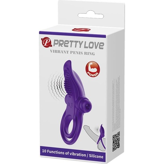 Prettylove Vibrating Cock Ring