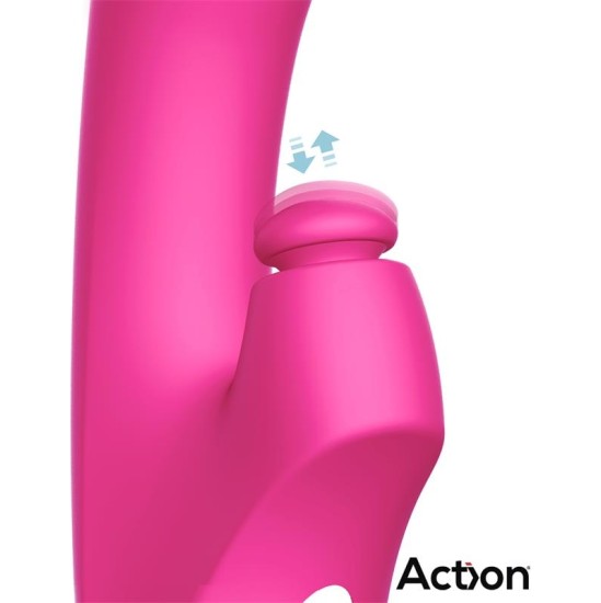 Action Enles Vibe with Beating Ball, Thrusting y Heat Function