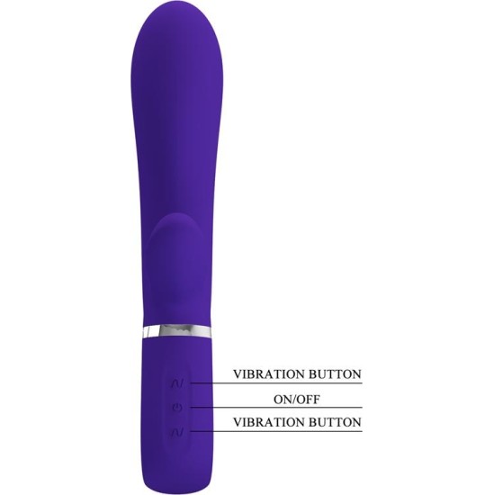 Prettylove Thomas Vibrator G-Spot Purple