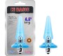 Chisa Vibrating Butt Plug Nicoles 12.5 x 3.2 cm Azul