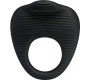 Prettylove Vibrating Cock Ring Thimble Black