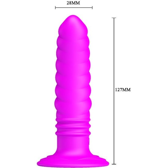 Prettylove Twist Vibrator Anal Plug