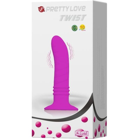 Prettylove Twist Vibrator Anal Plug