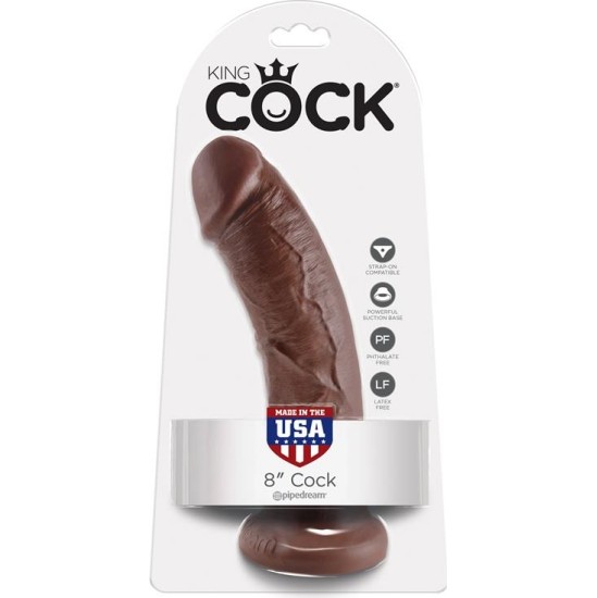 King Cock Reaslitic Dildo 8 Tan