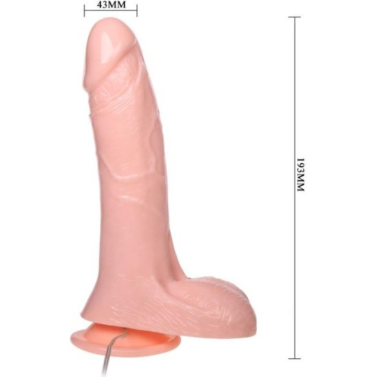 Baile Dildo with Pump Flesh