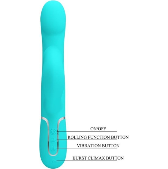 Prettylove Falin Rolling Vibrator with Internal Beads USB