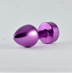 Lovetoy Butt Plug Purple Rosebud with Jewel