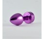 Lovetoy Butt Plug Purple Rosebud with Jewel