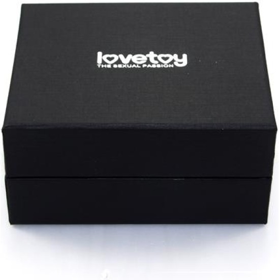 Lovetoy Butt Plug Purple Rosebud with Jewel