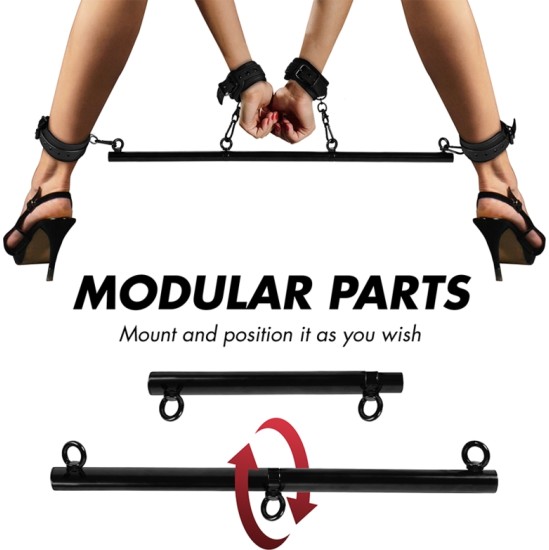 Fetish Submissive Bondage ADJUSTABLE SEPARATOR BAR 4 PIECES