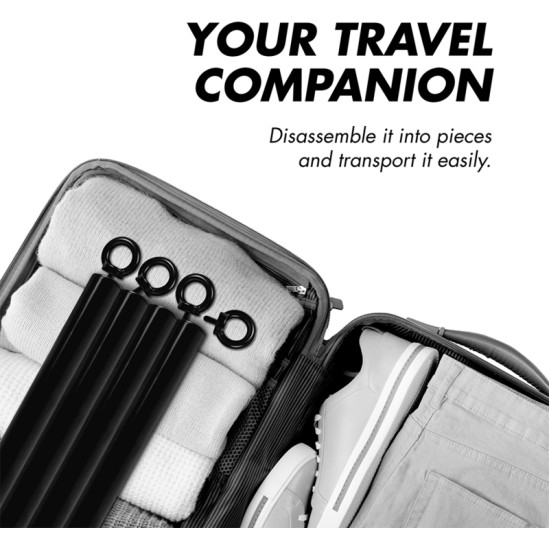 Fetish Submissive Bondage ADJUSTABLE SEPARATOR BAR 4 PIECES