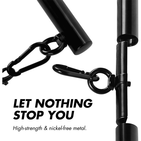 Fetish Submissive Bondage ADJUSTABLE SEPARATOR BAR 4 PIECES